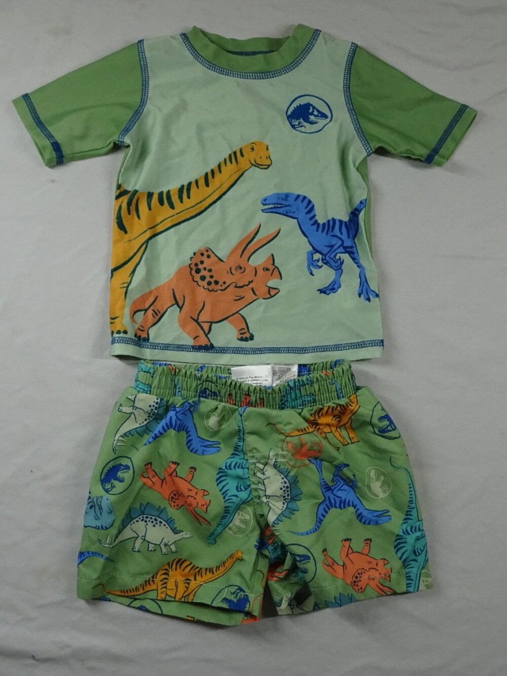 Jurassic World Baby Boy 2 Piece Swim Wear Size 12M